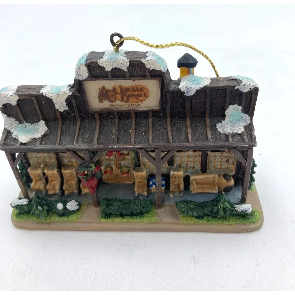 2005 Cracker Barrel Old Country Store Restaurant‎ Figurine Christmas Ornament